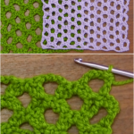Double Crochet Net Stitch