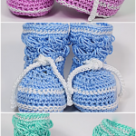 Fast And Easy Baby Booties