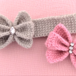Crochet Butterfly Headband