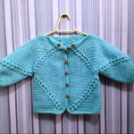Crochet Baby Jacket From 3 To 6 Months