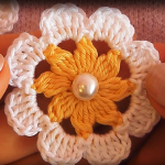Crochet Easy Flower For Beginners