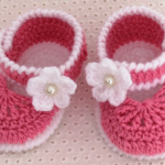 Crochet Cute Baby Shoes
