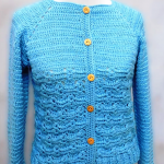 Crochet Stylish Sweater For Women