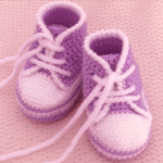 Crochet Fast And Comfortable Baby Shoes