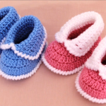 Crochet Lovely And Comfortable Baby Shoes