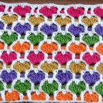 Crochet Reversible Heart Stitch