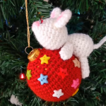 Crochet Lovely Christmas Ball Cover