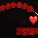 Crochet Valentines Day Gifts – Braclet And Headband