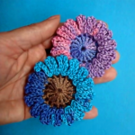 Crochet Lovely Flower In 7 Minutes