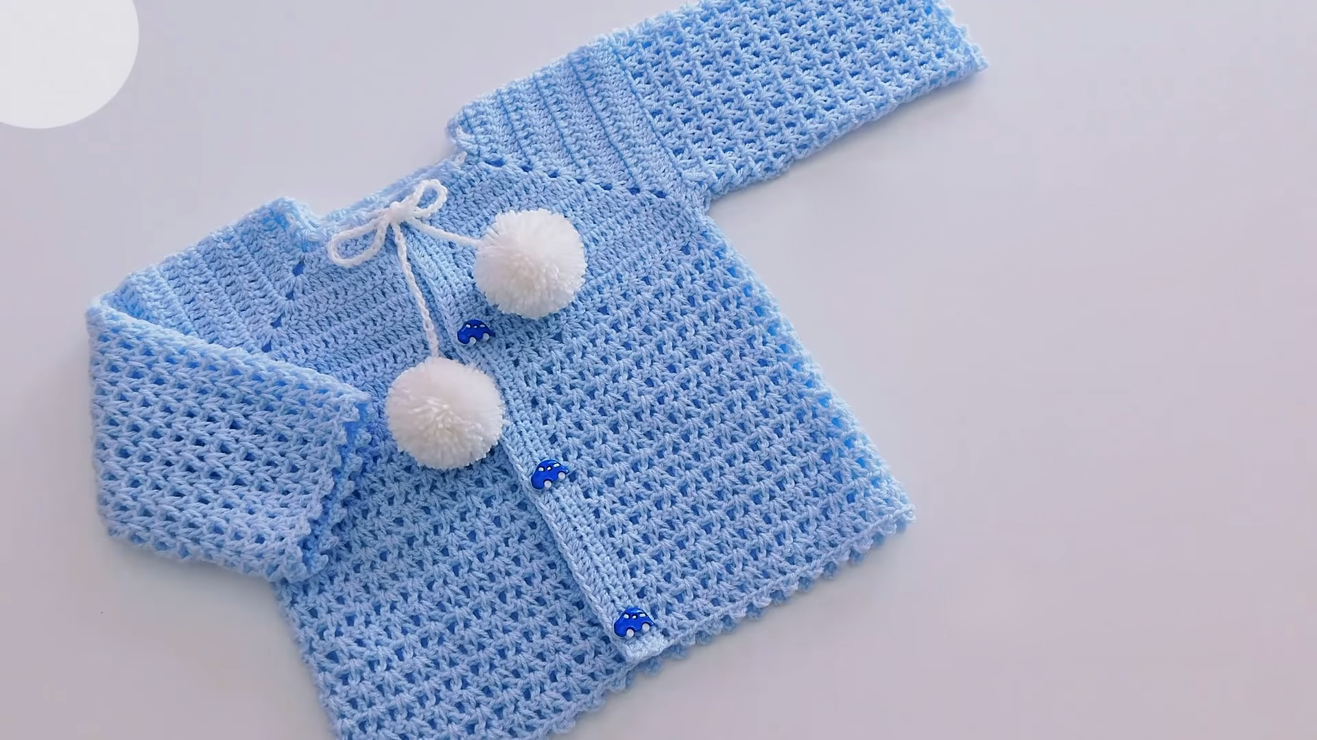 Crochet Easy Baby Sweater Cardigan - Crochet Ideas