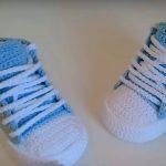 Crochet Baby Sneakers (Unisex)