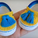 Crochet Stylish And Comfortable Baby Shoes