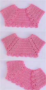 Crochet Baby Girl Bolero - Crochet Ideas