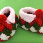 Crochet Super Easy And Beautiful Baby Shoes