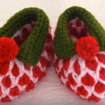 Crochet Easy And Super Lovely Boots For Baby