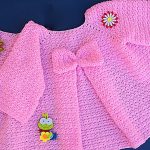 Crochet Fast And Easy Baby Girl Coat