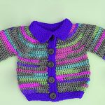 Crochet Unisex Baby Jacket