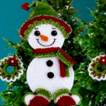 Crochet Super Easy Snowman For Christmas