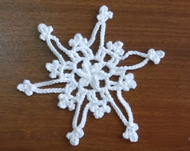 Snowflake Videotutorial Crochet Lovely Snowflake Video Tutorial - Crochet Ideas