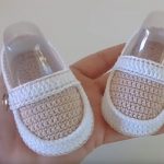 Crochet Moccasin Shoes For Baby
