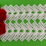 How To Crochet Decorative Mat With Flowers