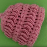 Crochet Hat With 3 D Braids