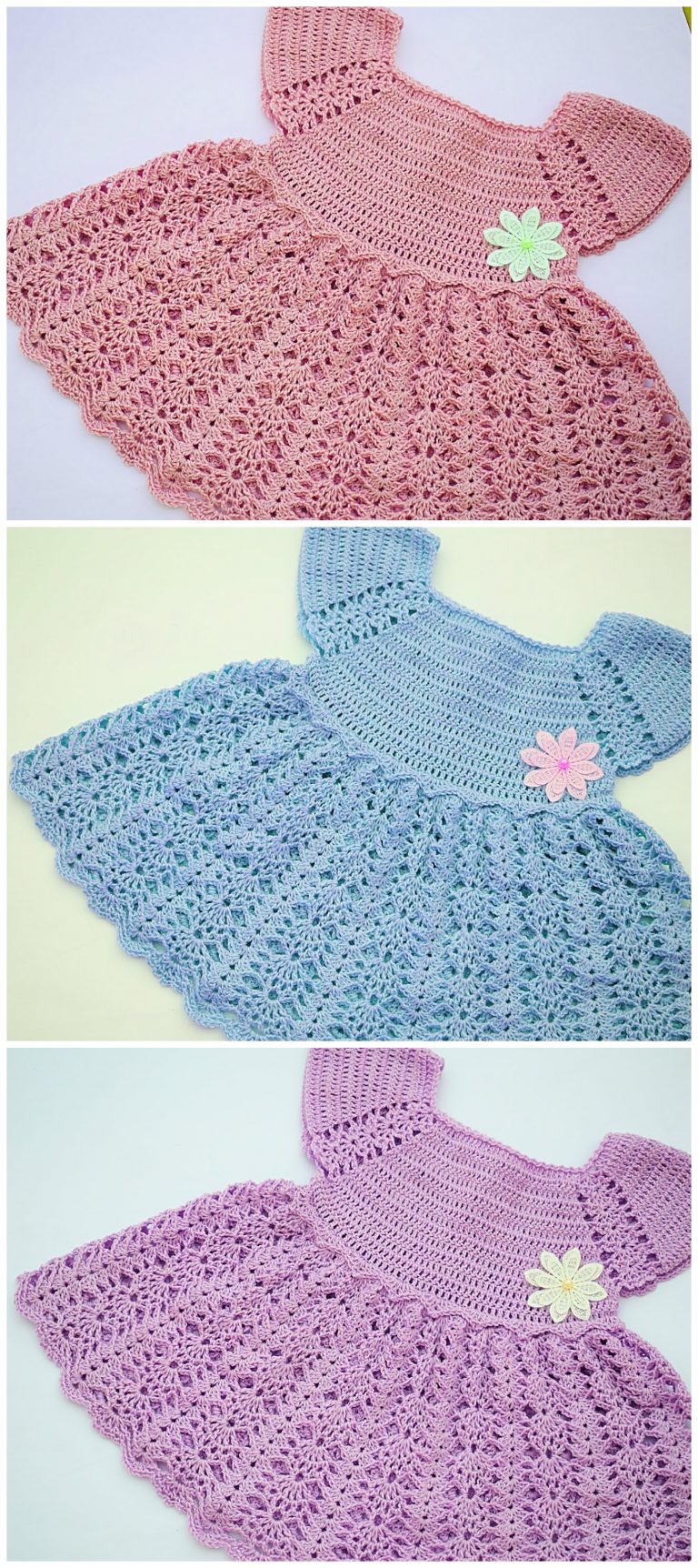 Crochet Amazing Baby Girl Dress - Crochet Ideas