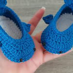 Crochet Baby Shark Shoes