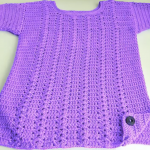 Crochet Round Neck Blouse For Women