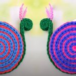 Crochet A Snail Napkin-holder