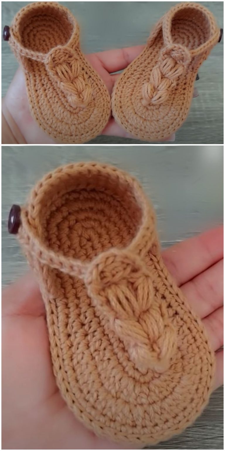 60 Adorable And FREE Crochet Baby Sandals Patterns ICreativeIdeascom Part 4 60 Adorable And FREE Crochet Baby Sandals Patterns ICreativeIdeascom Part 4