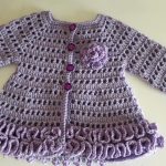 Crochet A Baby Girl Cardigan