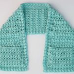 Crochet Scarf With Pockets