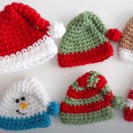 Crochet Mini Christmas Hat