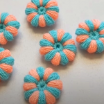 Crochet Tiny Flower Applique In 8 Minutes