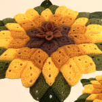 Crochet A Big Sunflower