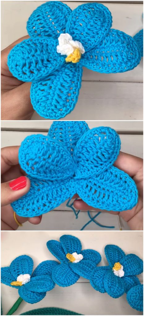 Crochet Orchid Flower Crochet Ideas