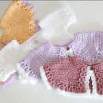 Crochet Lovely Bolero For Baby Girl