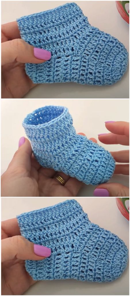 Crochet Simple Baby Shoes - Crochet Ideas