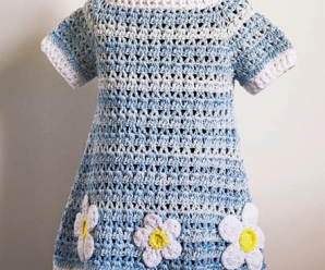 Crochet Summer Dress For Girls