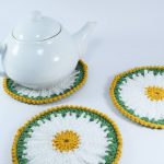 Crochet Beautiful Daisy Coaster