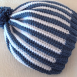Crochet A Striped Beanie For Beginners