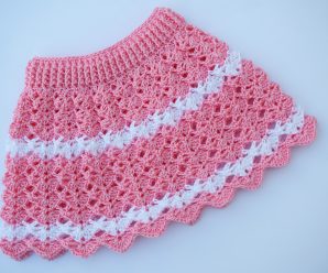 Crochet Fast And Simple Skirt For Girls