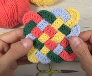 Crochet Celtic Stitch Square