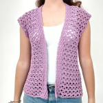 Crochet Super Easy Vest In Any Size