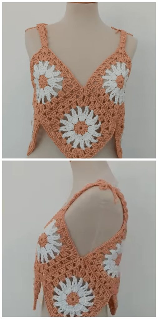 Crochet Beautiful Top With Granny Squares Crochet Ideas Crochet Beautiful Top With Granny Squares Crochet Ideas