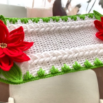 Crochet Beautiful Table Runner For Christmas